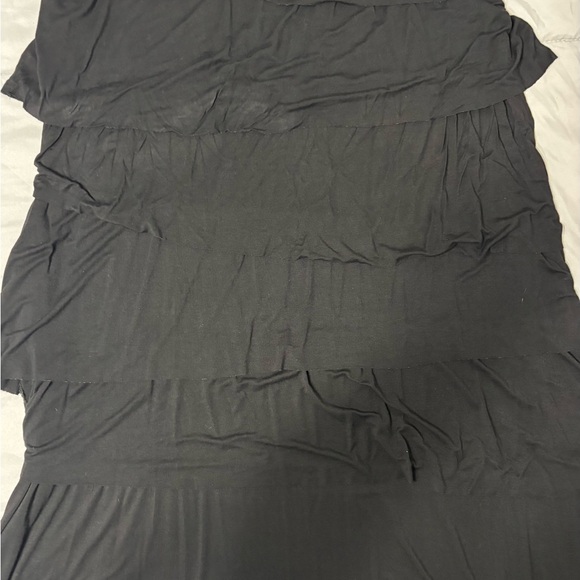 Sharon Young Black Maxi Tiered Skirt - Picture 4 of 4